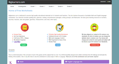 Desktop Screenshot of biglearners.com